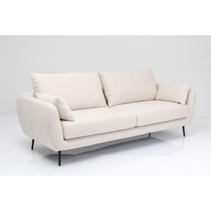 KARE DESIGN Sofa Amalfi 2-Seater Cream 219cm