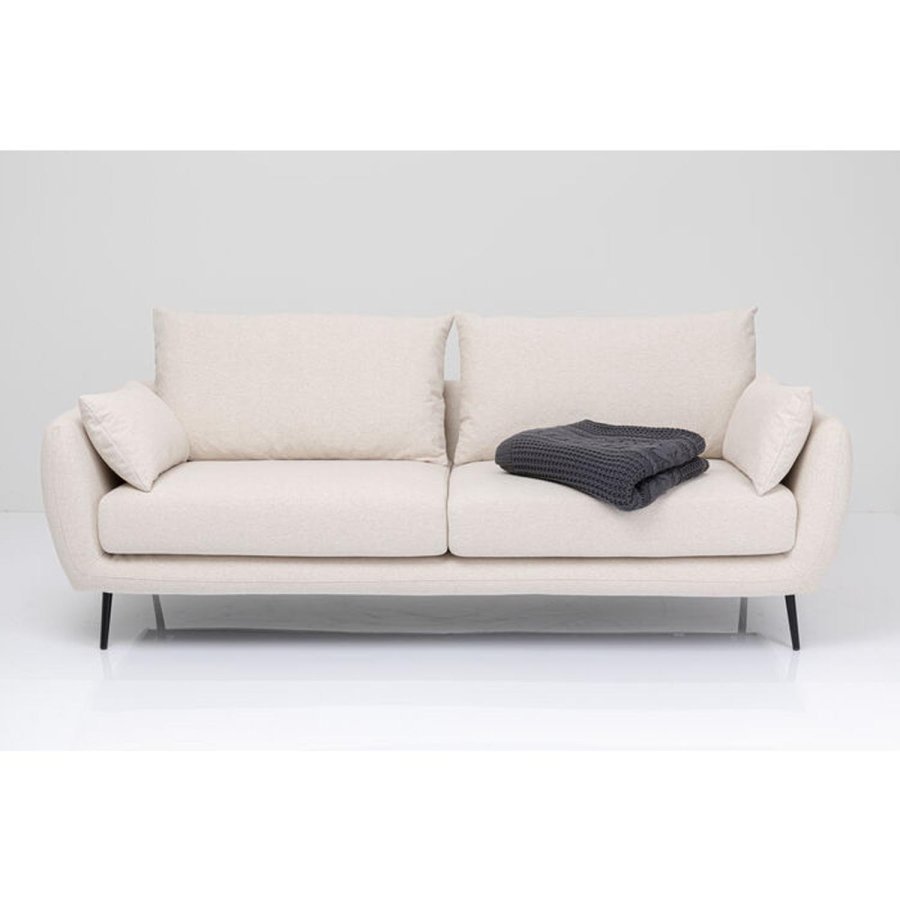 KARE DESIGN Sofa Amalfi 2-Seater Cream 219cm