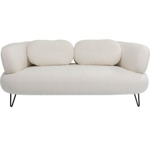 KARE DESIGN Sofa Peppo 2-Seater White 182cm