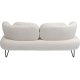 KARE DESIGN Sofa Peppo 2-Seater White 182cm