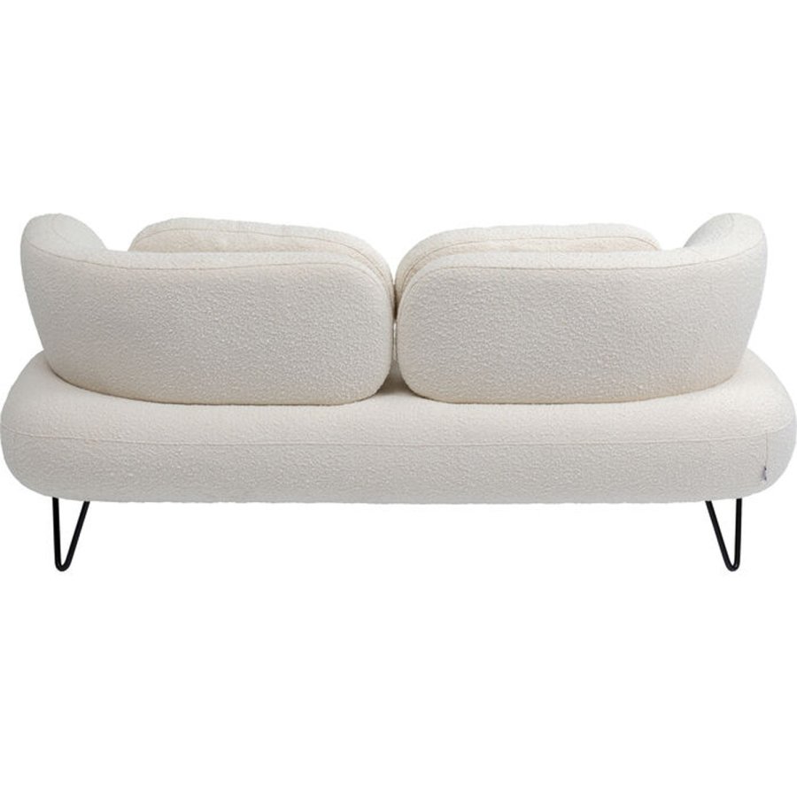 KARE DESIGN Sofa Peppo 2-Seater White 182cm