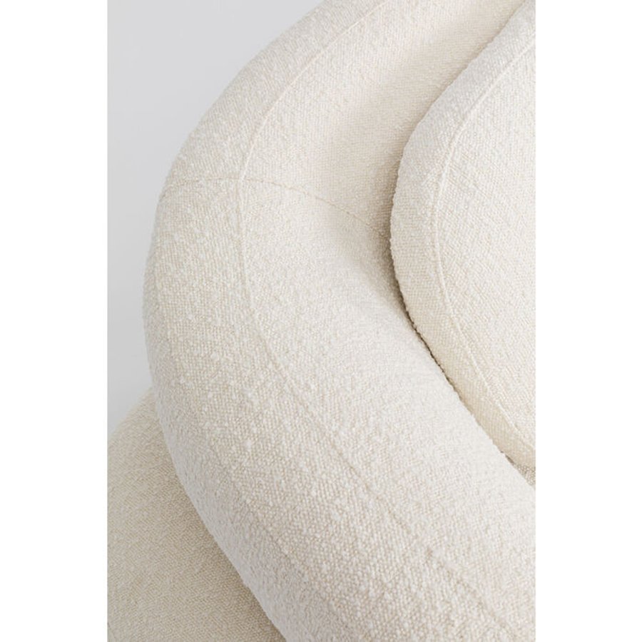 KARE DESIGN Sofa Peppo 2-Seater White 182cm