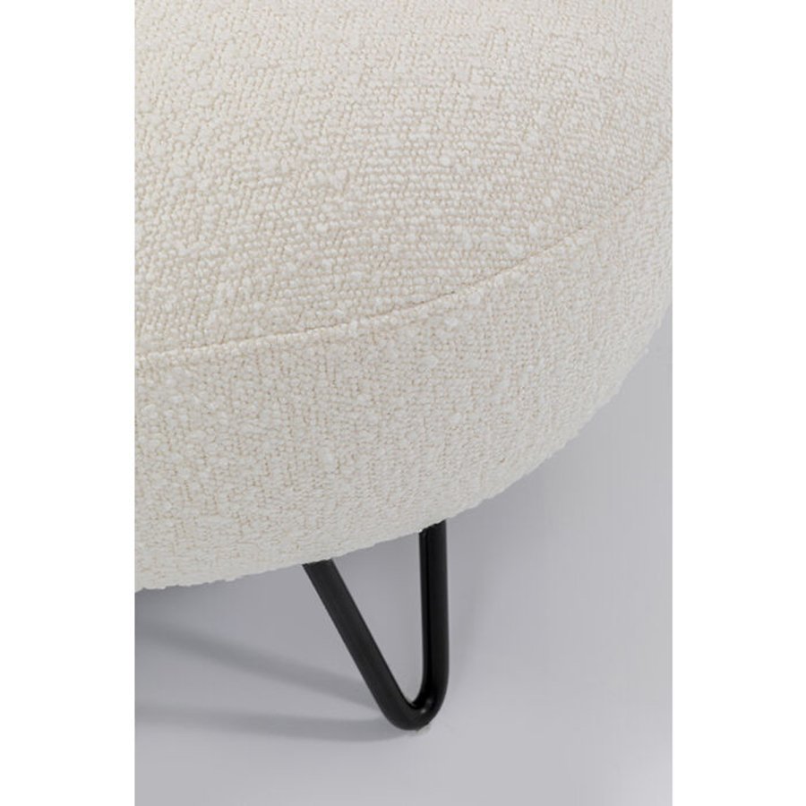 KARE DESIGN Sofa Peppo 2-Seater White 182cm