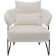 KARE DESIGN Armchair Peppo White