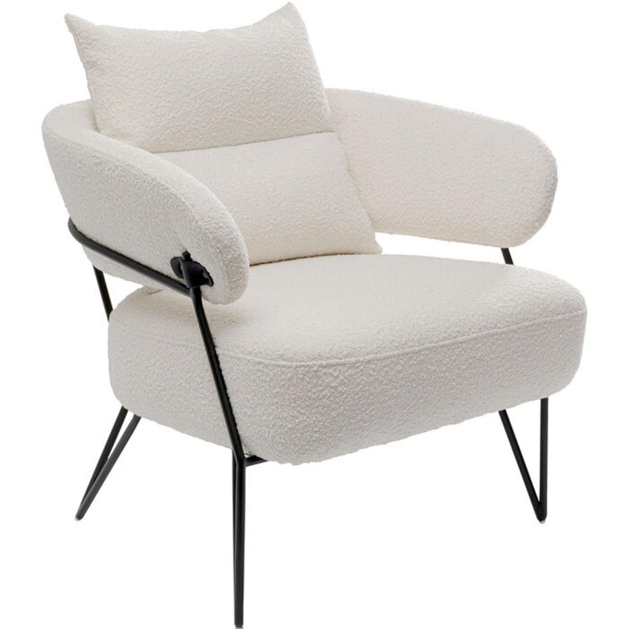 KARE DESIGN Armchair Peppo White