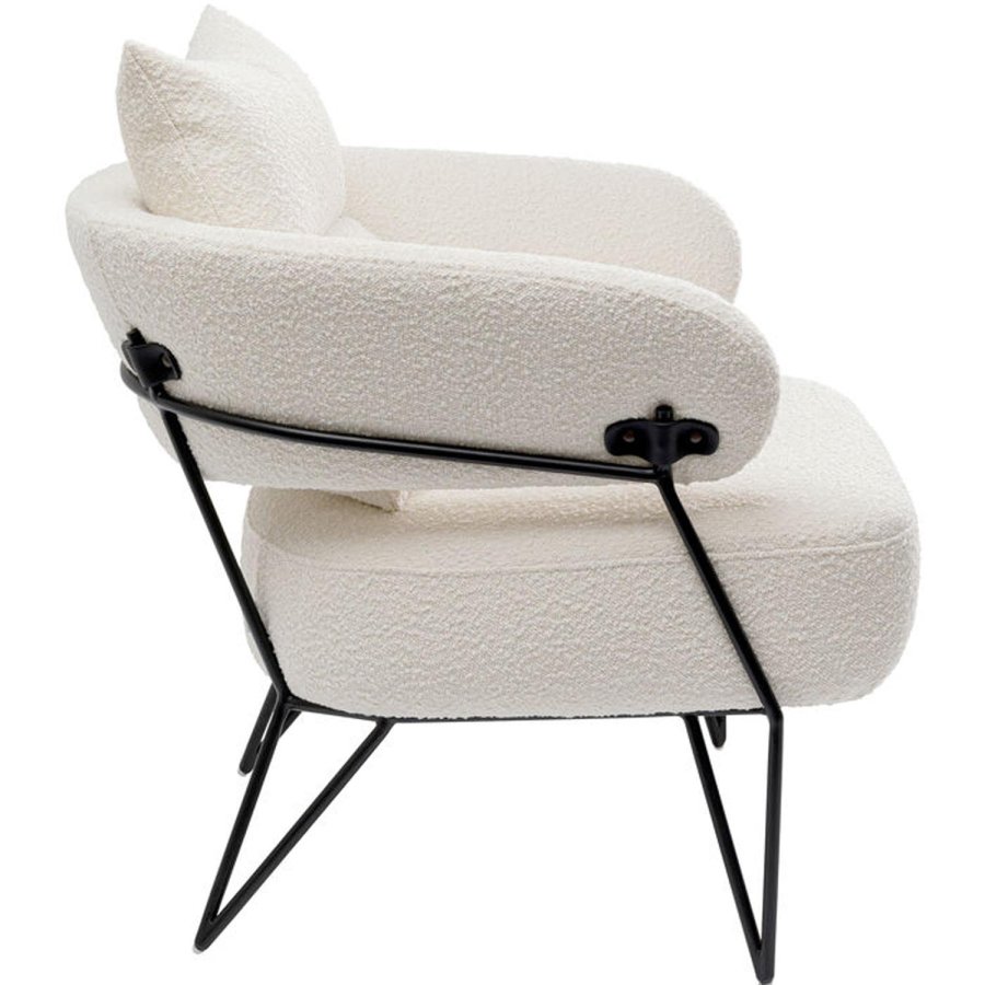 KARE DESIGN Armchair Peppo White