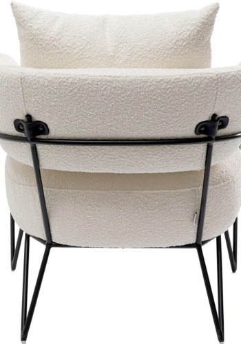 KARE DESIGN Armchair Peppo White
