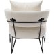 KARE DESIGN Armchair Peppo White