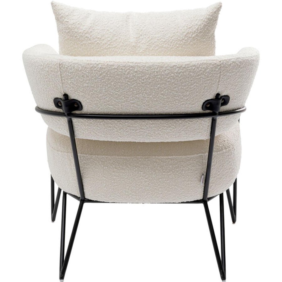 KARE DESIGN Armchair Peppo White
