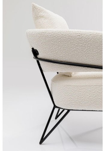 KARE DESIGN Armchair Peppo White