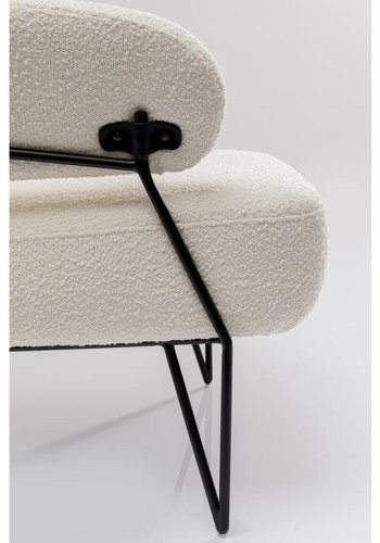 KARE DESIGN Armchair Peppo White