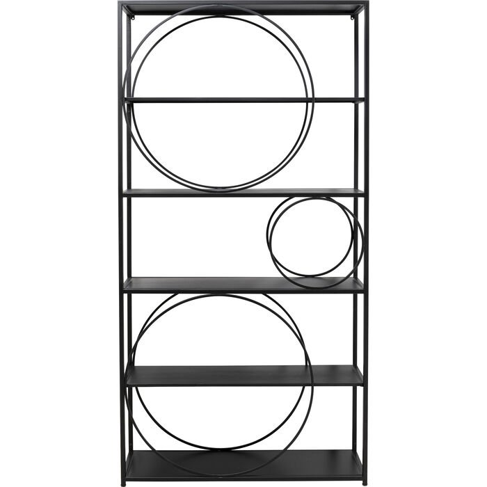 KARE DESIGN Shelf Circle reol, rektangulr - sort stl