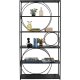 KARE DESIGN Shelf Circle reol, rektangulr - sort stl