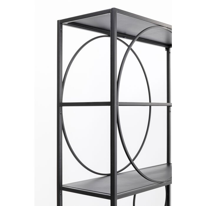 KARE DESIGN Shelf Circle reol, rektangulr - sort stl