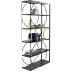 KARE DESIGN Shelf Circle reol, rektangulr - sort stl