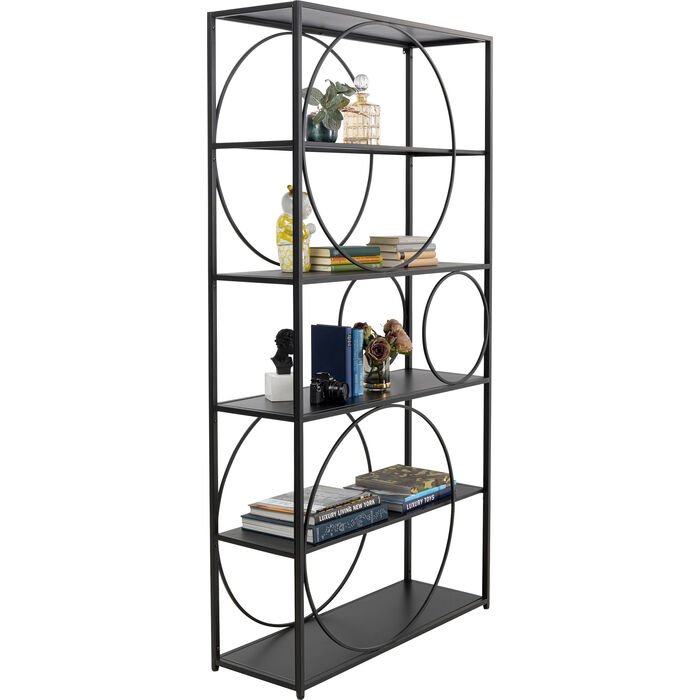 KARE DESIGN Shelf Circle reol, rektangulr - sort stl