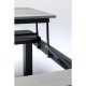 KARE DESIGN Multifunctional Coffee Table Holiday Black