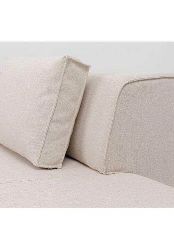 KARE DESIGN Infinity Ottomane Elements Cream Right 182cm