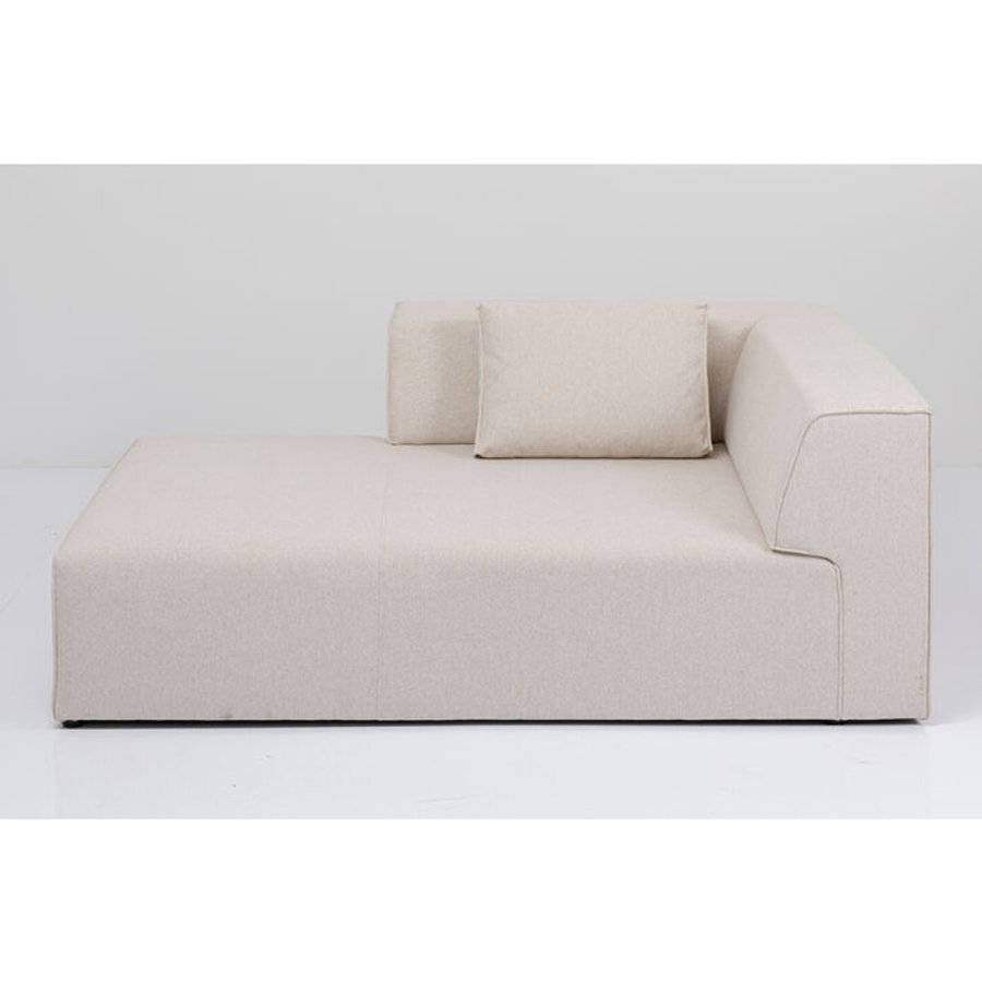 KARE DESIGN Infinity Ottomane Elements Cream Left 182cm