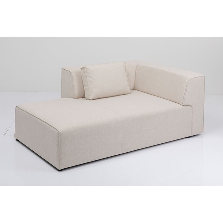 KARE DESIGN Infinity Ottomane Elements Cream Left 182cm