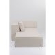 KARE DESIGN Infinity Ottomane Elements Cream Left 182cm