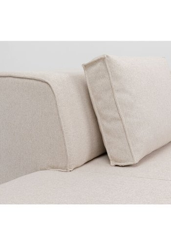 KARE DESIGN Infinity Ottomane Elements Cream Left 182cm