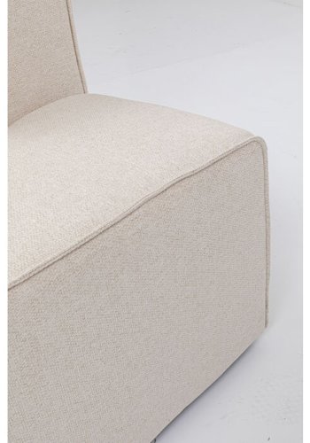 KARE DESIGN Infinity Ottomane Elements Cream Left 182cm