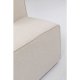 KARE DESIGN Infinity Ottomane Elements Cream Left 182cm