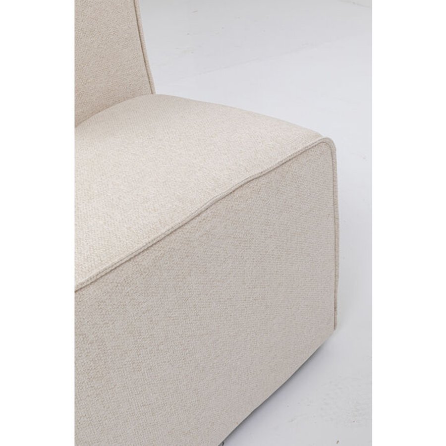 KARE DESIGN Infinity Ottomane Elements Cream Left 182cm