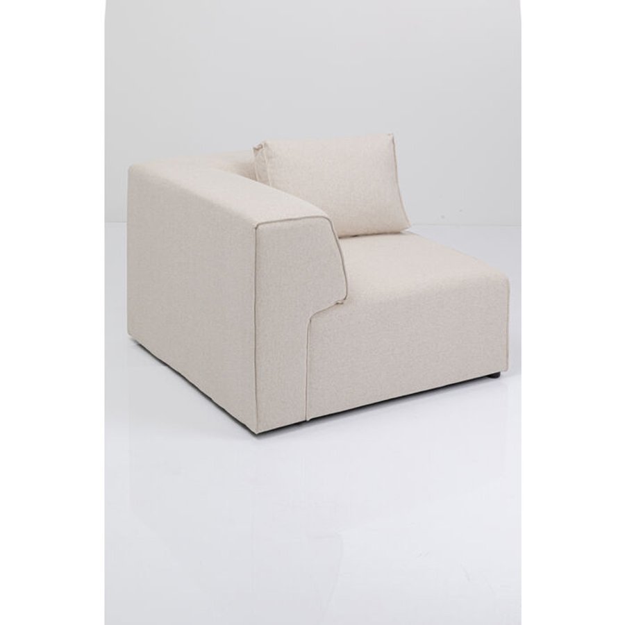 KARE DESIGN Infinity Corner 100cm Elements Cream Right