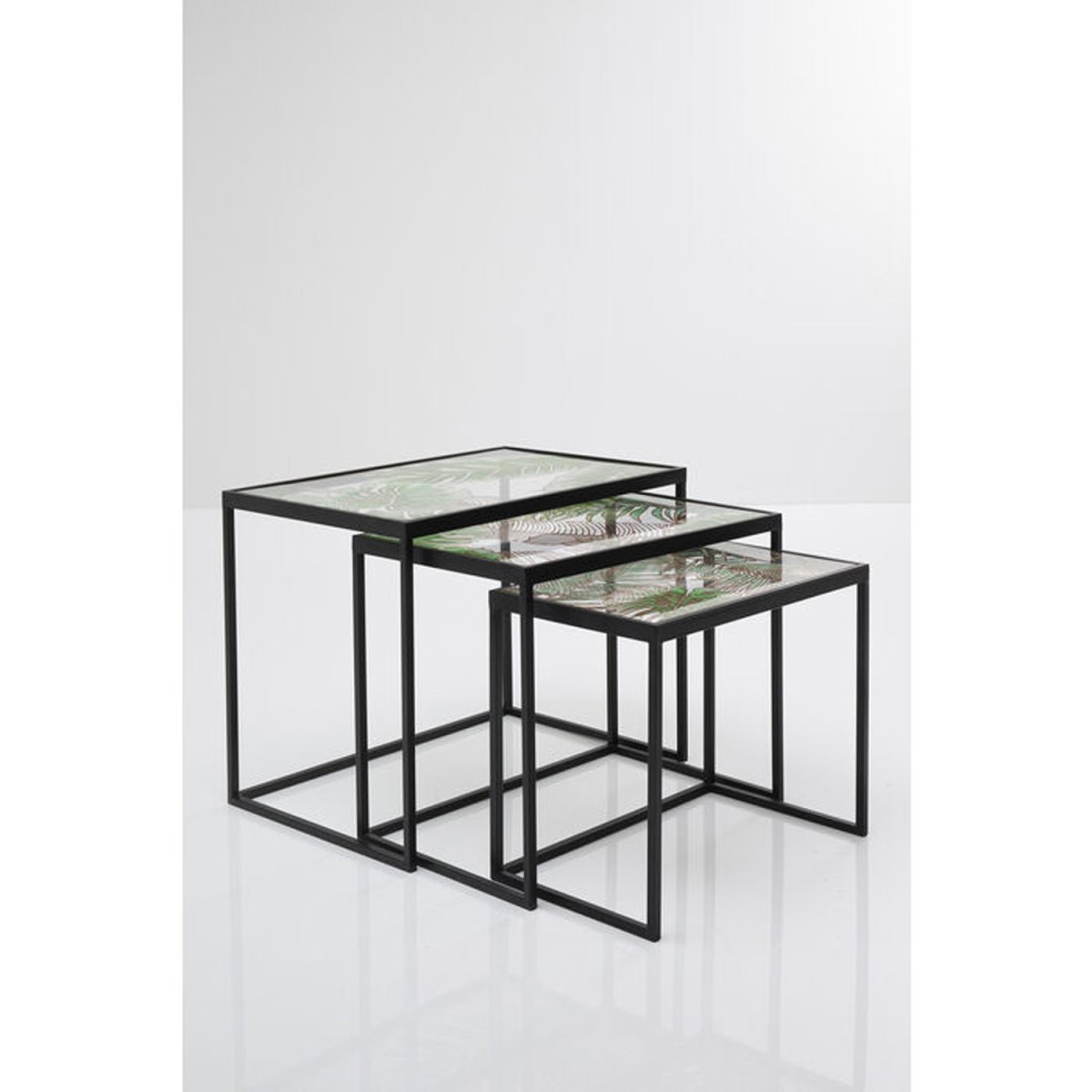KARE DESIGN Side Table Jungle 60x40cm (3/Set) Innskotsborð BOBO.fo