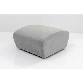 KARE DESIGN Lucca Pouff Grey 76cm