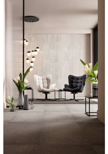 KARE DESIGN Oscar Velvet Black drejestol, m. armln - sort fljl polyester og stl