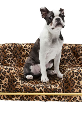 KARE DESIGN Diva Leo hundekurv - multifarvet fljl polyester og stl