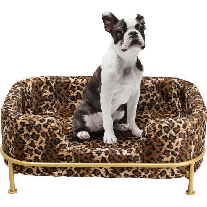 KARE DESIGN Diva Leo hundekurv - multifarvet fljl polyester og stl