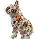 KARE DESIGN Fransk bulldog figur - multifarvet polyresin