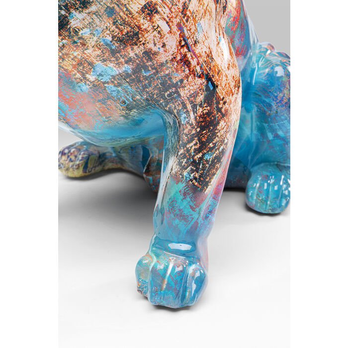 KARE DESIGN Hund med solbriller figur - multifarvet polyresin