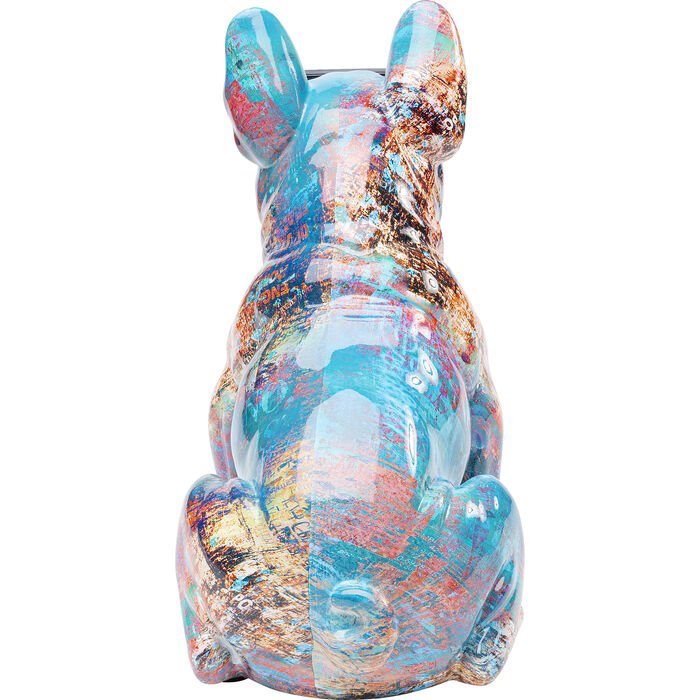 KARE DESIGN Hund med solbriller figur - multifarvet polyresin
