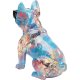 KARE DESIGN Hund med solbriller figur - multifarvet polyresin