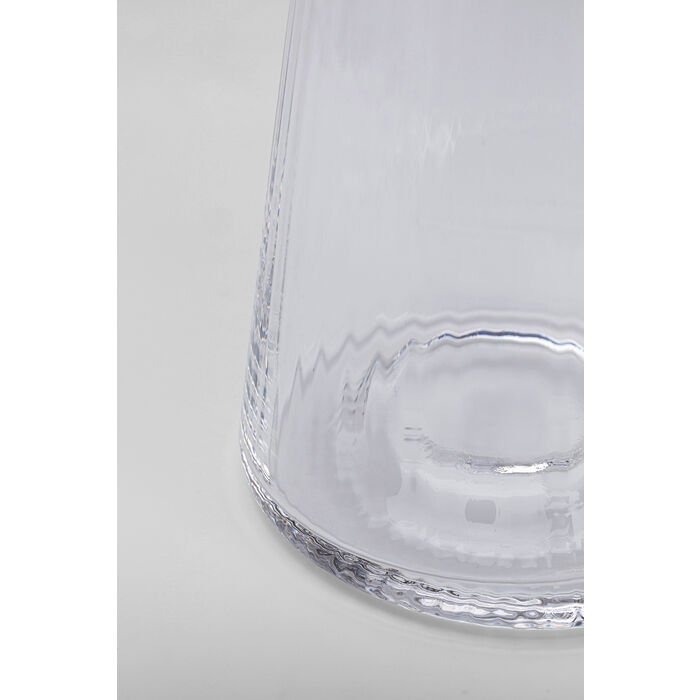 KARE DESIGN Tumbler Riffle drikkeglas, m. riller - klar glas (H:11)