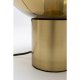 KARE DESIGN Dough bordlampe, rund - guld glas og messing stl (H:38)