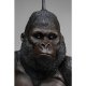 KARE DESIGN Sitting Monkey Gorilla toiletpapirholder - brun/sort polyresin (H:51)