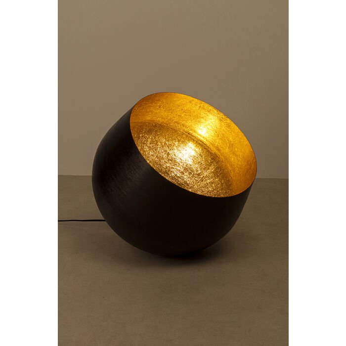 KARE DESIGN Apollon gulvlampe, rund - sort stl (50)