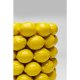 KARE DESIGN Lemon Juice vase, cylinder - gul porceln (H:43cm)