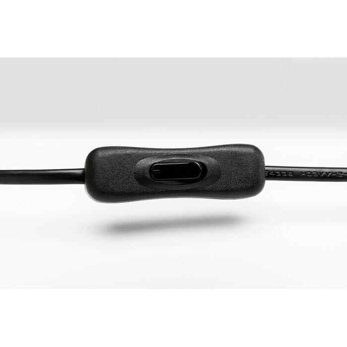 KARE DESIGN Bollie bordlampe - klar glas og rd beton cement