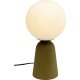 KARE DESIGN Bollie bordlampe - klar glas og grn beton cement