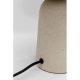 KARE DESIGN Bollie bordlampe - klar glas og beige beton cement