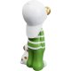 KARE DESIGN Bubble Boy figur - grn og hvid polyresin (H:82cm)