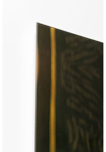 KARE DESIGN Drinking Monkey glasbillede, kvadratisk - multifarvet lamineret glas (100x100)