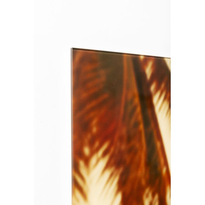 KARE DESIGN Holiday Monkey glasbillede, rektangulr - multifarvet lamineret glas (80x60)